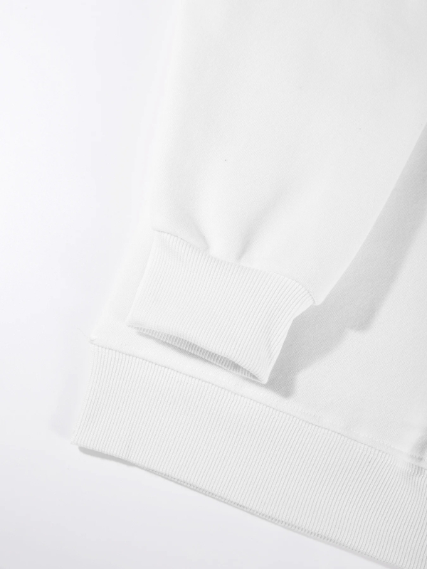 Mikina s printom, slobodan kroj, srednja duljina, poliester vlakno