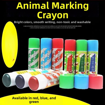 Κτηνιατρικός μαρκαδόρος σήμανσης για γουρούνια, βοοειδή και πρόβατα — αδιάβροχος, ανθεκτικός στη φθορά, μάρκα Zhenfu xian