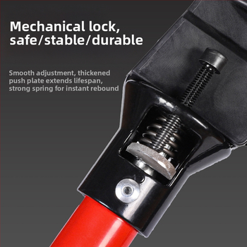 Teleszkópos fa-szekrény tartó rúd mennyezetre szerelhető, mosdó alatti és fürdőszobai szekrényekhez — Dongxian