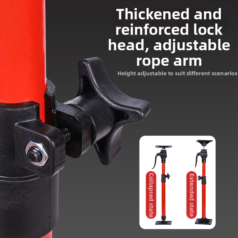 Телескопична дървена опорна пръчка за таванно монтирани шкафове, подходяща за шкафове под мивката и банята — Dongxian