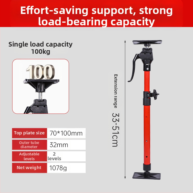 Teleszkópos fa-szekrény tartó rúd mennyezetre szerelhető, mosdó alatti és fürdőszobai szekrényekhez — Dongxian