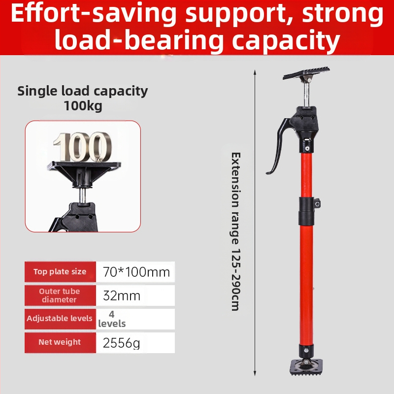 Teleszkópos fa-szekrény tartó rúd mennyezetre szerelhető, mosdó alatti és fürdőszobai szekrényekhez — Dongxian