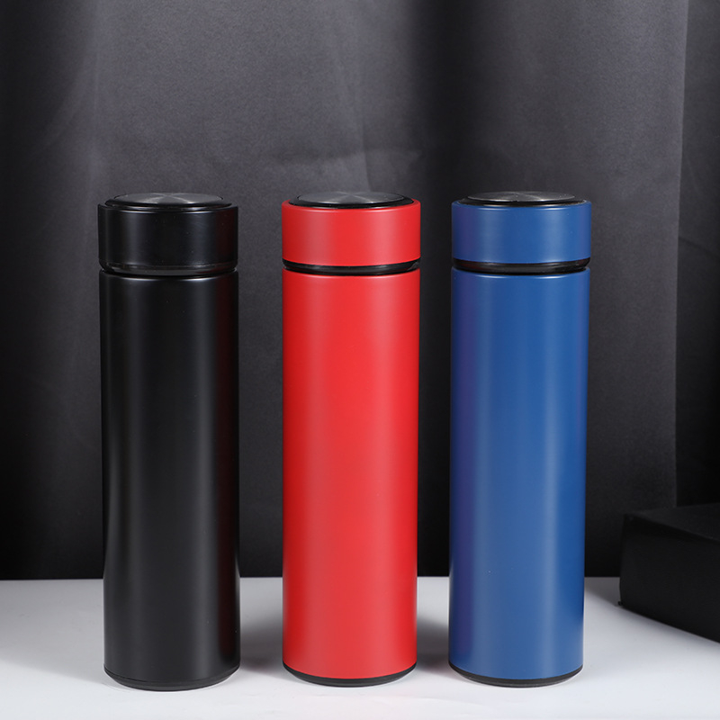 Termosa krūze ar iekšējo 304 nerūsējošo tēraudu, ārējo 201 nerūsējošo tēraudu, izolācija 6-12 stundas, portatīvs vakuuma dizains