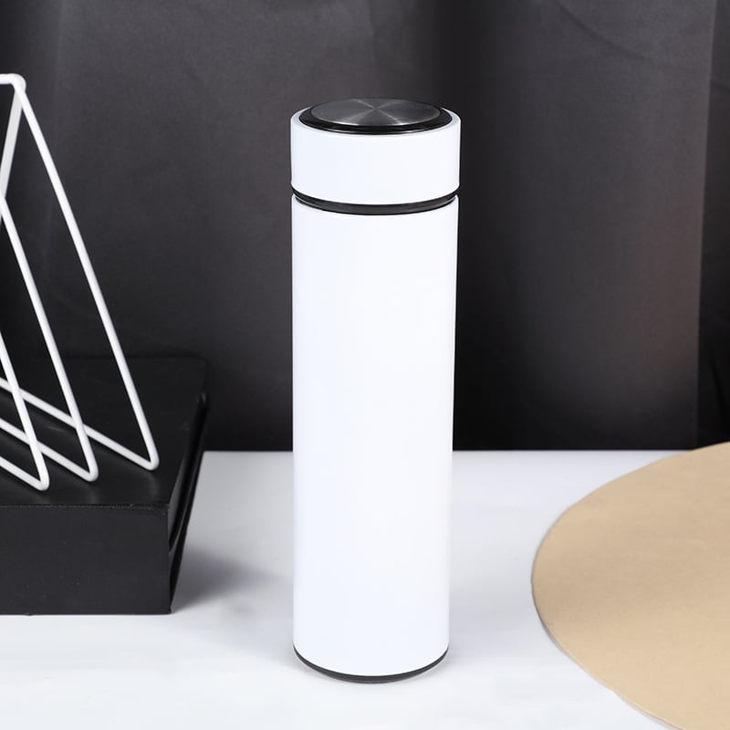 Termosa krūze ar iekšējo 304 nerūsējošo tēraudu, ārējo 201 nerūsējošo tēraudu, izolācija 6-12 stundas, portatīvs vakuuma dizains