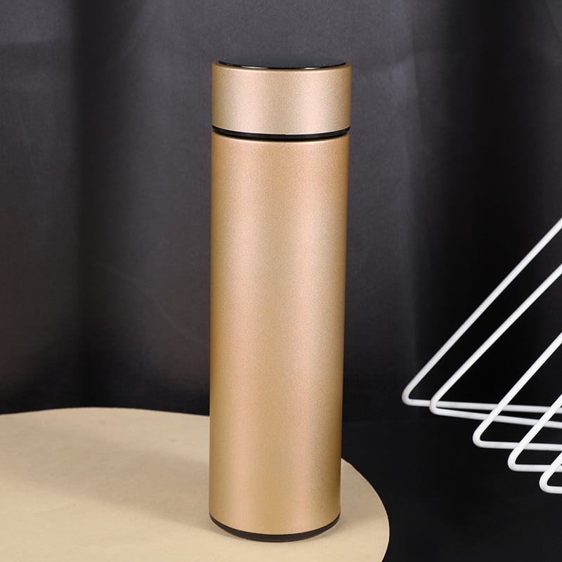 Termosa krūze ar iekšējo 304 nerūsējošo tēraudu, ārējo 201 nerūsējošo tēraudu, izolācija 6-12 stundas, portatīvs vakuuma dizains