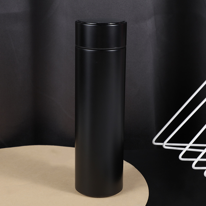 Termosa krūze ar iekšējo 304 nerūsējošo tēraudu, ārējo 201 nerūsējošo tēraudu, izolācija 6-12 stundas, portatīvs vakuuma dizains