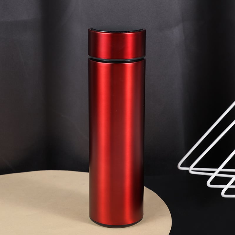 Termosa krūze ar iekšējo 304 nerūsējošo tēraudu, ārējo 201 nerūsējošo tēraudu, izolācija 6-12 stundas, portatīvs vakuuma dizains