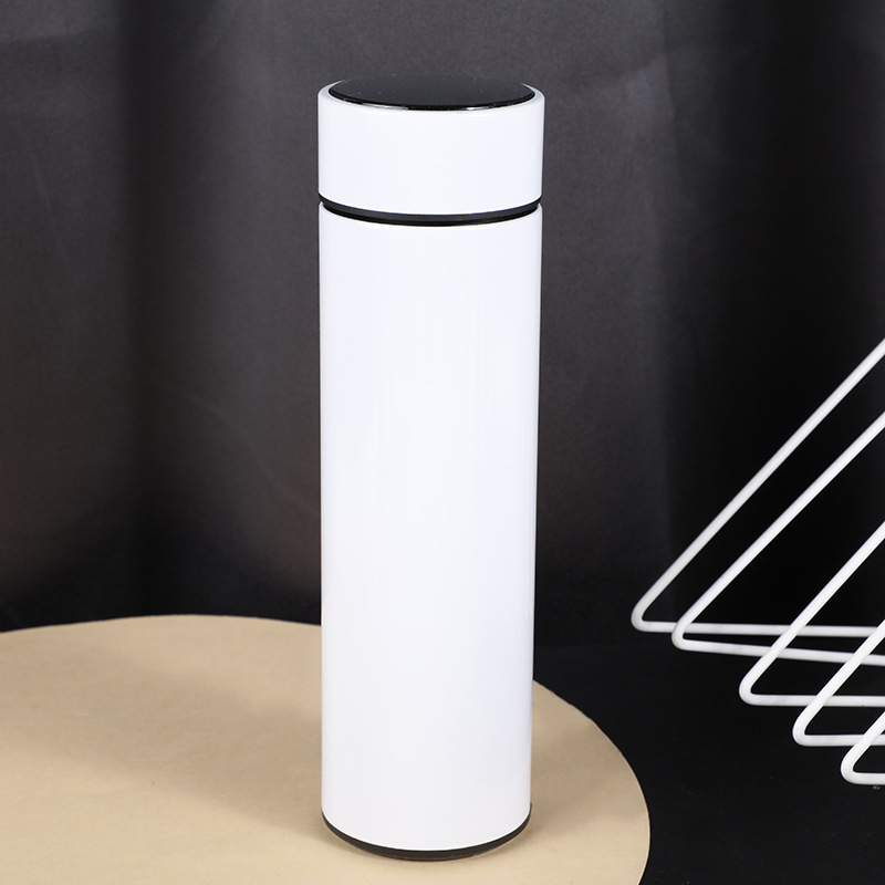 Termosa krūze ar iekšējo 304 nerūsējošo tēraudu, ārējo 201 nerūsējošo tēraudu, izolācija 6-12 stundas, portatīvs vakuuma dizains