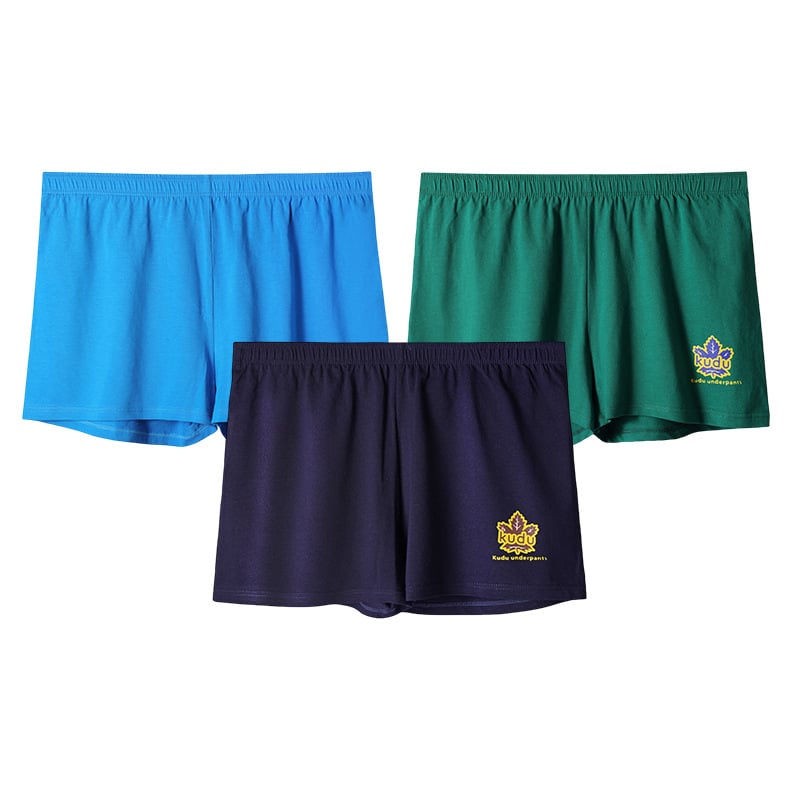 Muške bokserice od prozračnog pamuka, srednje visoki pojas, pleteni materijal, 95–100% pamuk