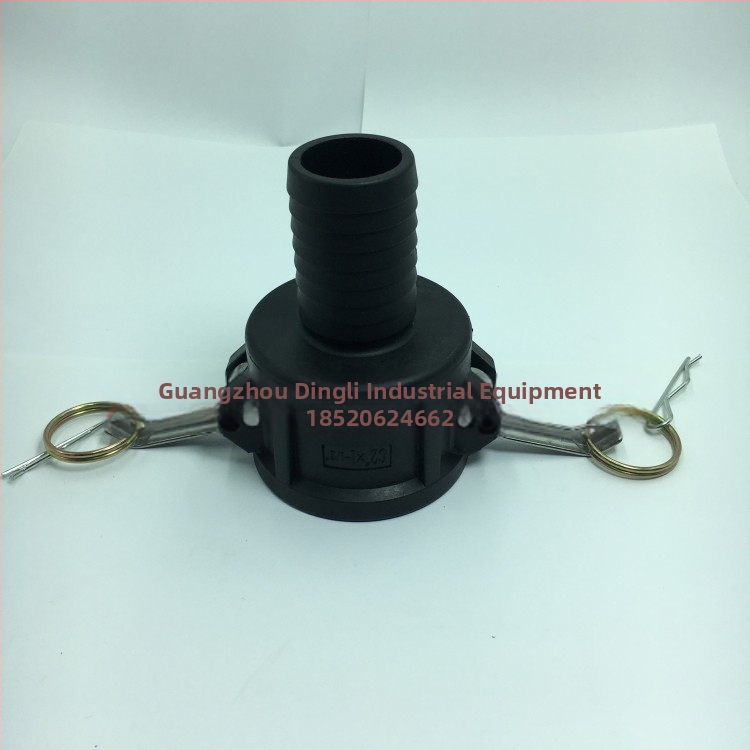 IBC tvertnes adapteris — 2 collas vītne uz 1 collas iekšējās vītnes, plastmasas savienotājs