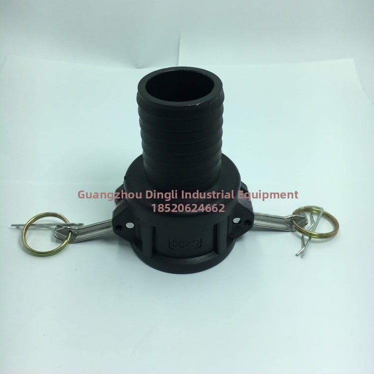 IBC tvertnes adapteris — 2 collas vītne uz 1 collas iekšējās vītnes, plastmasas savienotājs