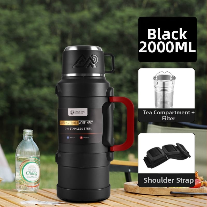 Termos boca – 304 nehrđajući čelik, izolacija 12–24 h, marka Aowu, Termos, lansiranje jesen/zima 2025