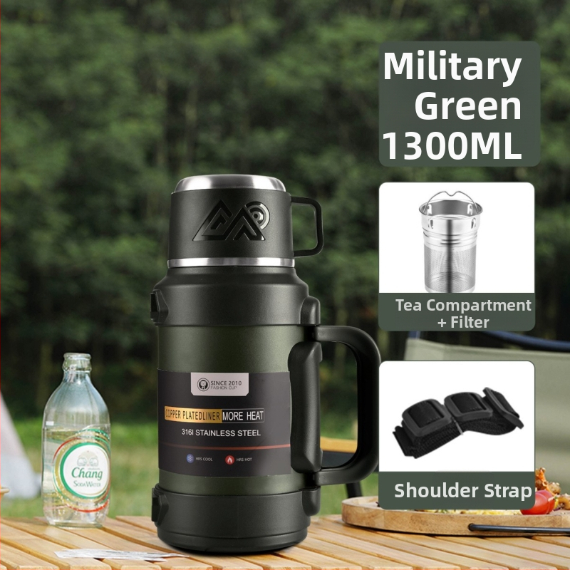 Termos boca – 304 nehrđajući čelik, izolacija 12–24 h, marka Aowu, Termos, lansiranje jesen/zima 2025