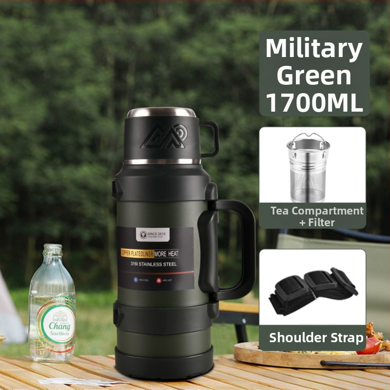 Termos boca – 304 nehrđajući čelik, izolacija 12–24 h, marka Aowu, Termos, lansiranje jesen/zima 2025