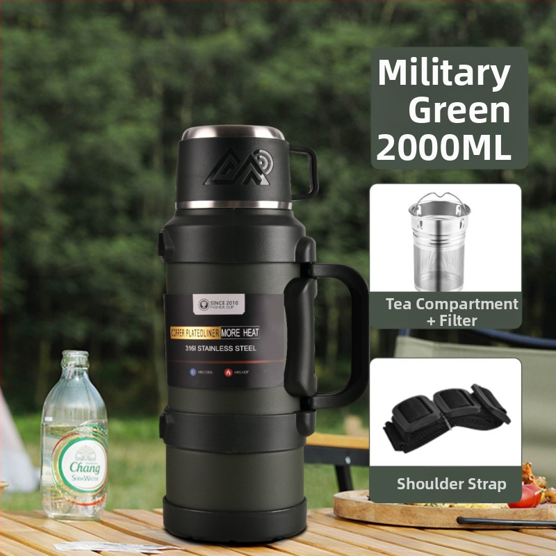 Termos boca – 304 nehrđajući čelik, izolacija 12–24 h, marka Aowu, Termos, lansiranje jesen/zima 2025