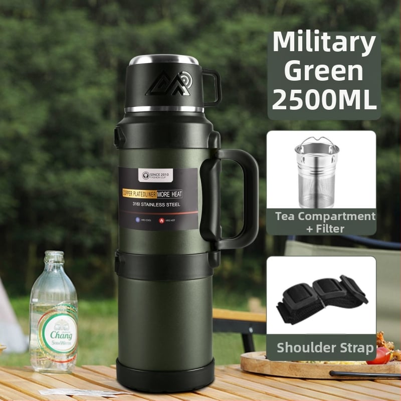 Termos boca – 304 nehrđajući čelik, izolacija 12–24 h, marka Aowu, Termos, lansiranje jesen/zima 2025