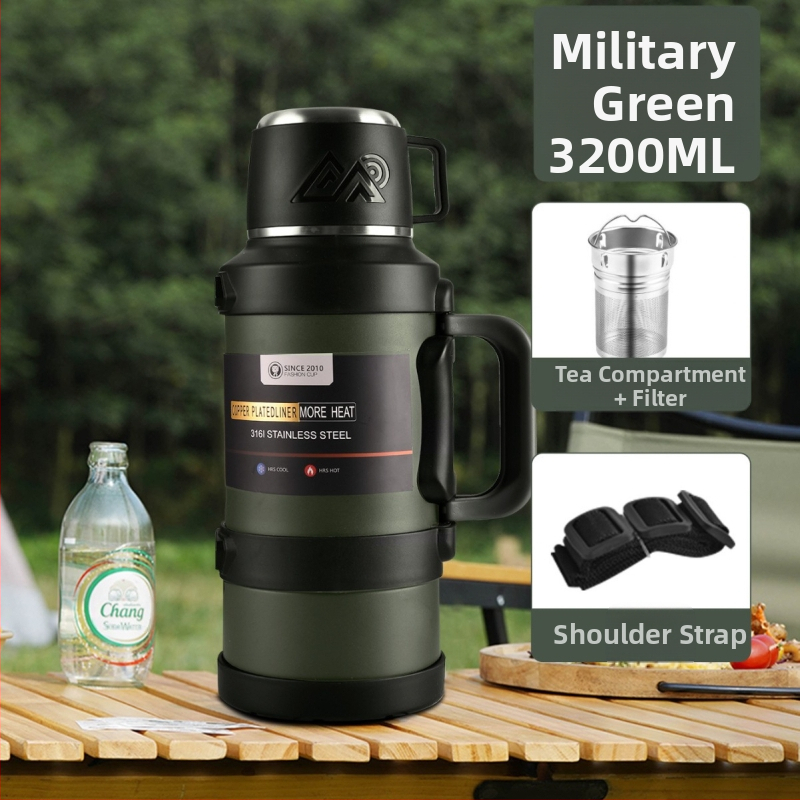 Termos boca – 304 nehrđajući čelik, izolacija 12–24 h, marka Aowu, Termos, lansiranje jesen/zima 2025