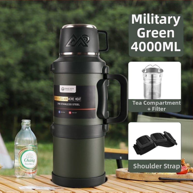 Termos boca – 304 nehrđajući čelik, izolacija 12–24 h, marka Aowu, Termos, lansiranje jesen/zima 2025