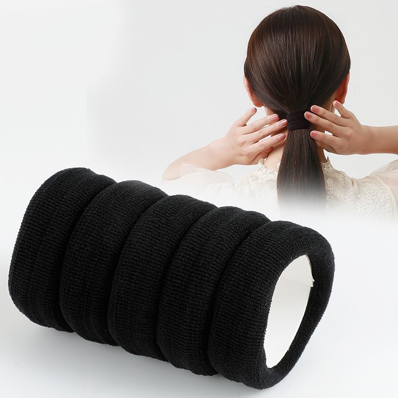 Elastična gumica za visoku repu — bezšivna, visoke elastičnosti, poliestersko vlakno, marka Unique Item, proljeće 2025, stil crtani, svježe i slatko