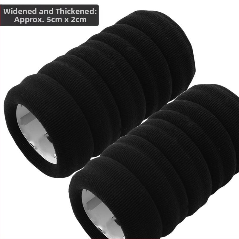 Elastična gumica za visoku repu — bezšivna, visoke elastičnosti, poliestersko vlakno, marka Unique Item, proljeće 2025, stil crtani, svježe i slatko