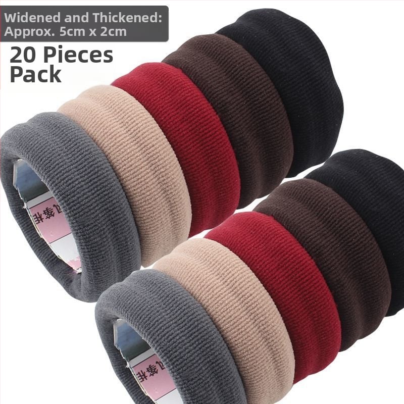 Elastična gumica za visoku repu — bezšivna, visoke elastičnosti, poliestersko vlakno, marka Unique Item, proljeće 2025, stil crtani, svježe i slatko