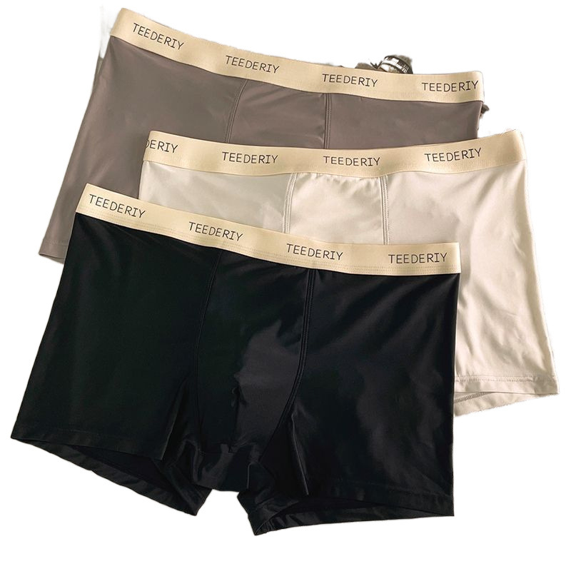 Vīriešu bezšuvju elpojošās bikses - ledus zīda viskozes audums, vidējā josta, kokvilnas oderes 91–95%, vasara