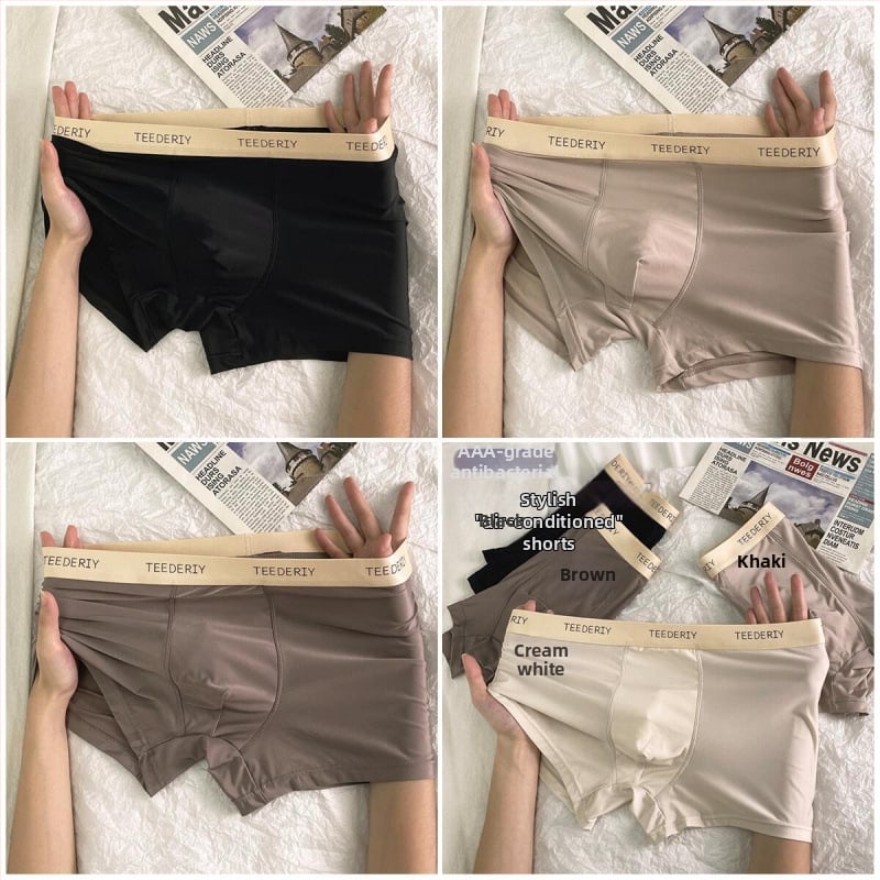 Vīriešu bezšuvju elpojošās bikses - ledus zīda viskozes audums, vidējā josta, kokvilnas oderes 91–95%, vasara