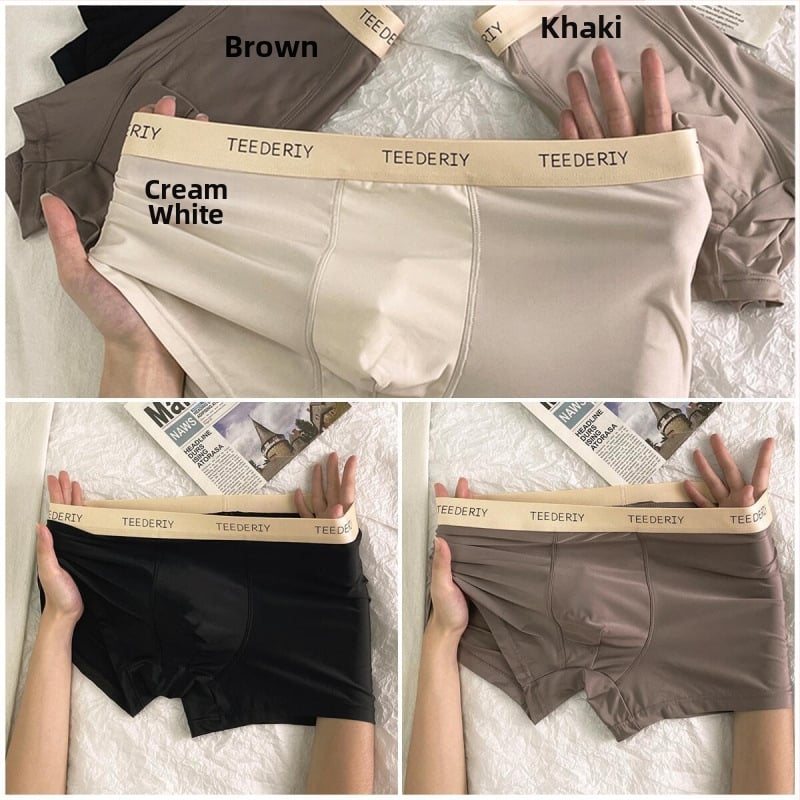 Vīriešu bezšuvju elpojošās bikses - ledus zīda viskozes audums, vidējā josta, kokvilnas oderes 91–95%, vasara