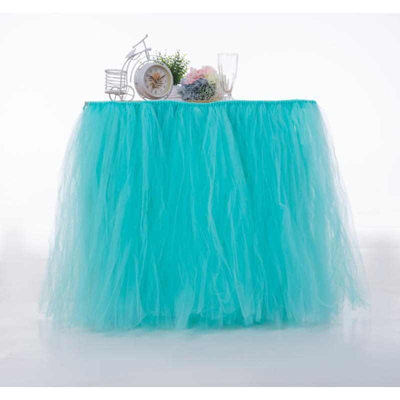 Σετ διακόσμησης πάρτυ από τούλι Youshang για τραπέζι εγγραφής και τραπεζιού γλυκισμάτων – ιδανικό για γενέθλια, Χριστούγεννα και φεστιβάλ Qixi