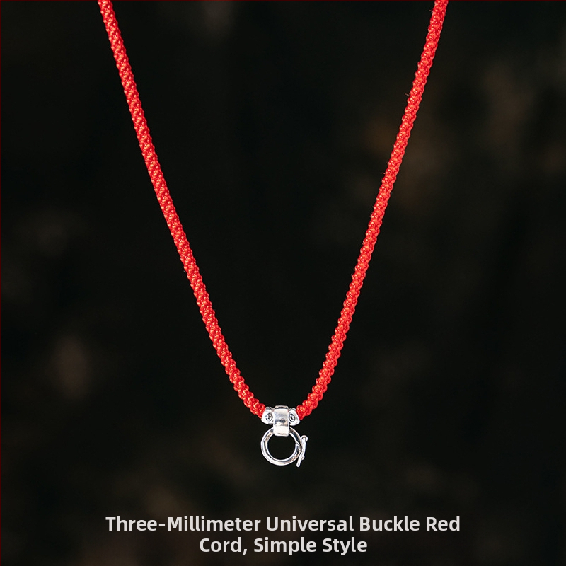 Unisex karoliai su pakabuku ir sagtimi Passepartout virviniu grandine