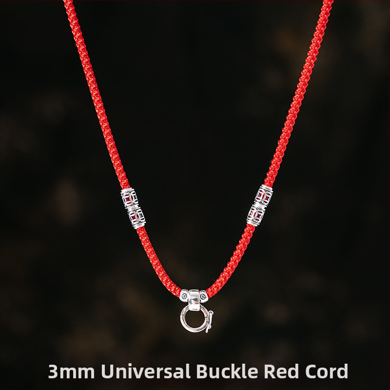 Unisex karoliai su pakabuku ir sagtimi Passepartout virviniu grandine