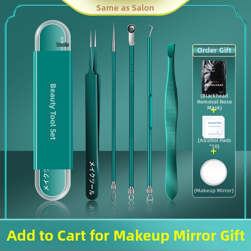 Σετ βελονών ακμής από ανοξείδωτο ατσάλι – εργαλεία ομορφιάς Little genius