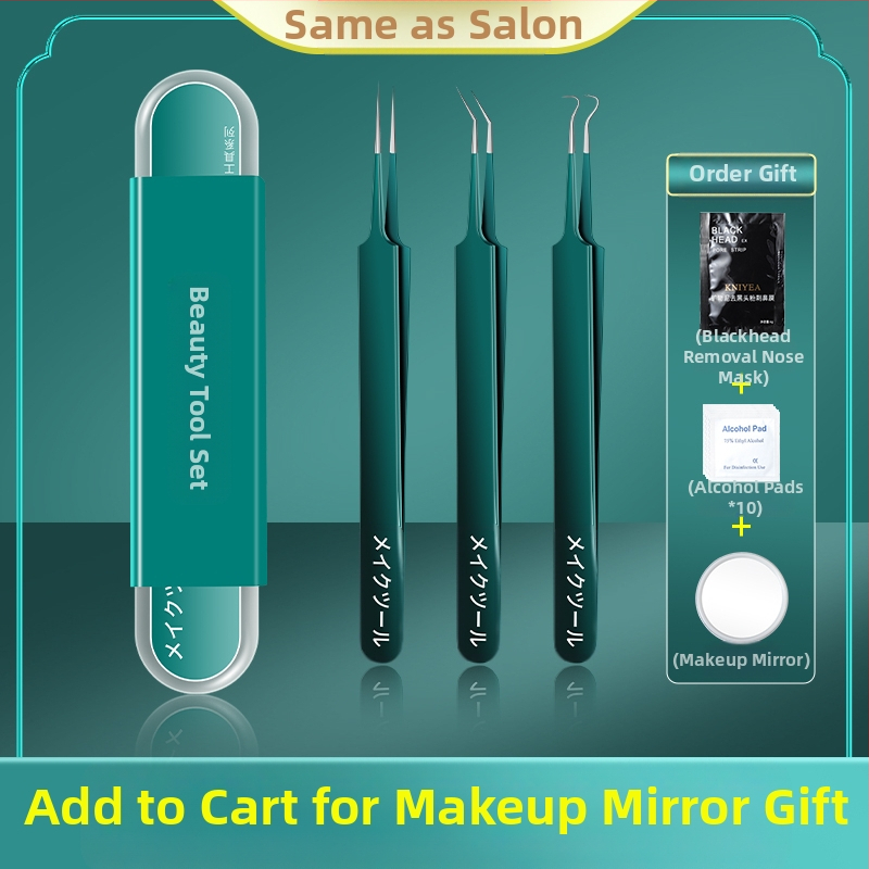 Σετ βελονών ακμής από ανοξείδωτο ατσάλι – εργαλεία ομορφιάς Little genius