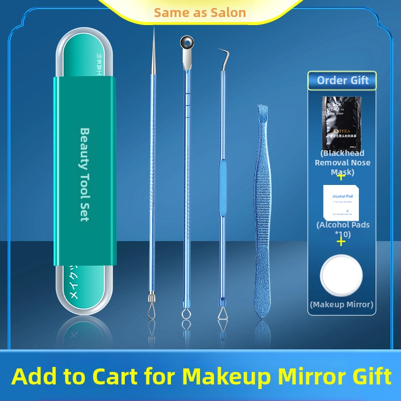 Σετ βελονών ακμής από ανοξείδωτο ατσάλι – εργαλεία ομορφιάς Little genius