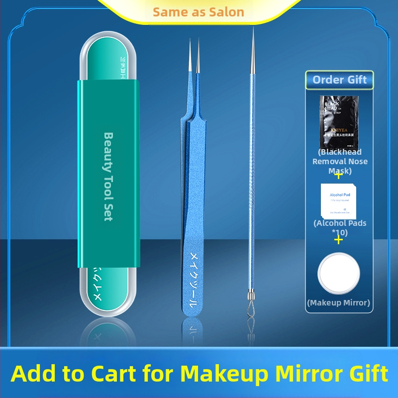 Σετ βελονών ακμής από ανοξείδωτο ατσάλι – εργαλεία ομορφιάς Little genius