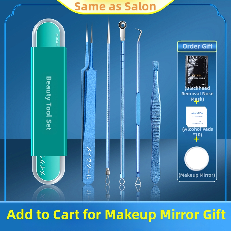 Σετ βελονών ακμής από ανοξείδωτο ατσάλι – εργαλεία ομορφιάς Little genius