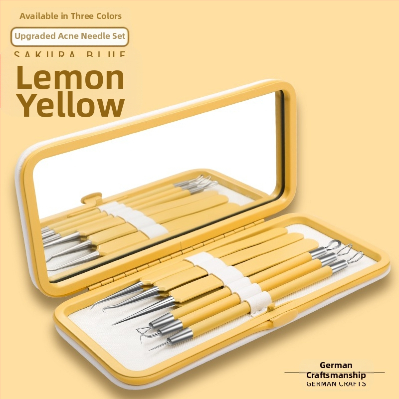 Σετ βελονών ακμής από ανοξείδωτο ατσάλι – εργαλεία ομορφιάς Little genius