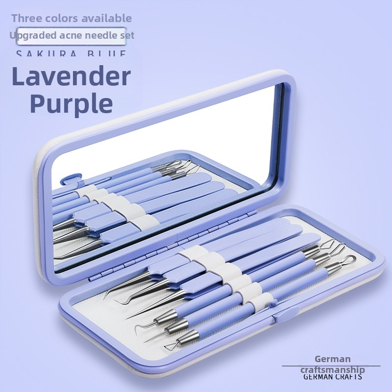 Σετ βελονών ακμής από ανοξείδωτο ατσάλι – εργαλεία ομορφιάς Little genius