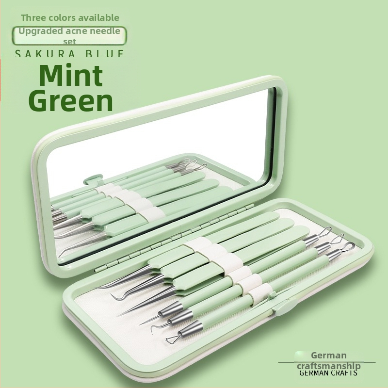 Σετ βελονών ακμής από ανοξείδωτο ατσάλι – εργαλεία ομορφιάς Little genius