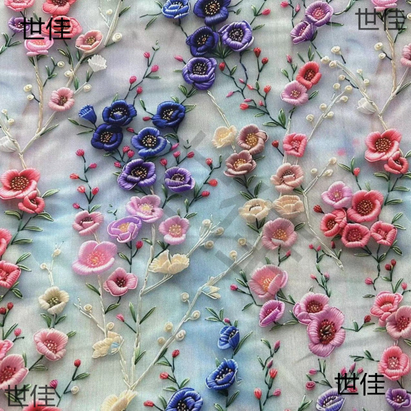 Kleita ķīniešu stilā ar 5D digitālo druku uz satīna-pamatu-silkas auduma, mīksta