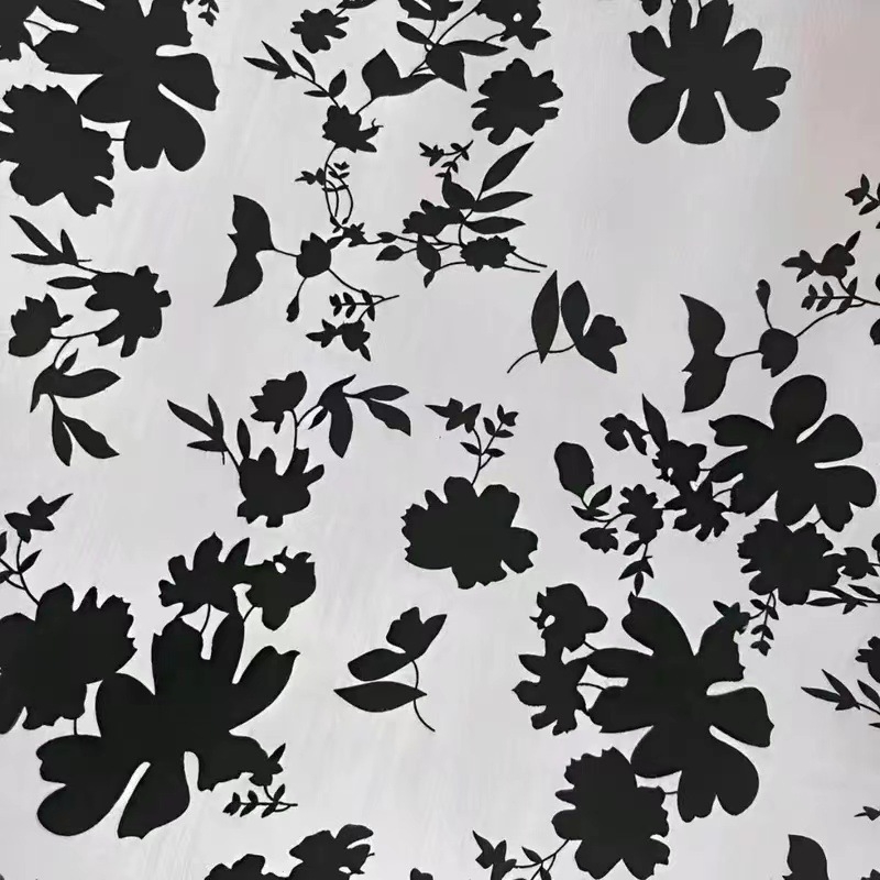 Kleita ķīniešu stilā ar 5D digitālo druku uz satīna-pamatu-silkas auduma, mīksta