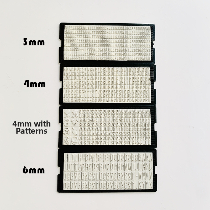 Dial stamp set – Plastová, obdĺžniková pečať pre finančné kancelárie; dopĺňanie atramentu