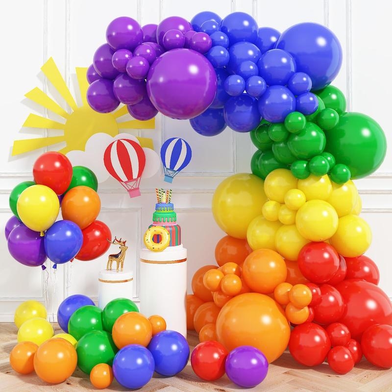 Ziemassvētku un Helovīna varavīksnes balonu arka komplekts — Materiāls TPU; Balona tips: grīdas balons; Forma: sirds; Preces numurs lz1731303088557166908