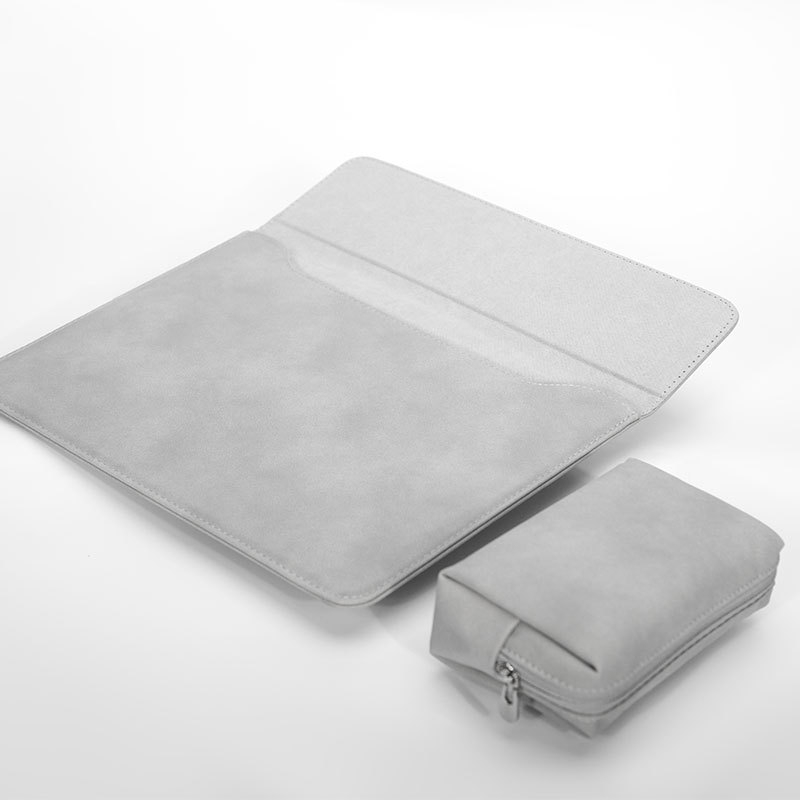 Laptop tok - PU vízálló, 2025 tavasz, városi minimalist stílus, egyszínű dizájn, uniszex