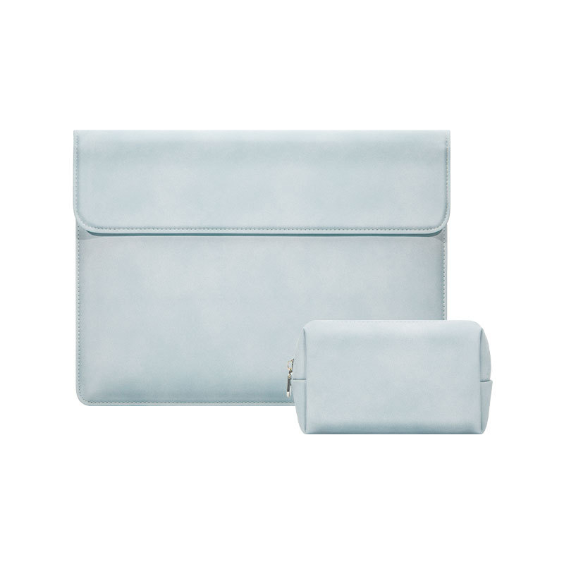 Laptop tok - PU vízálló, 2025 tavasz, városi minimalist stílus, egyszínű dizájn, uniszex