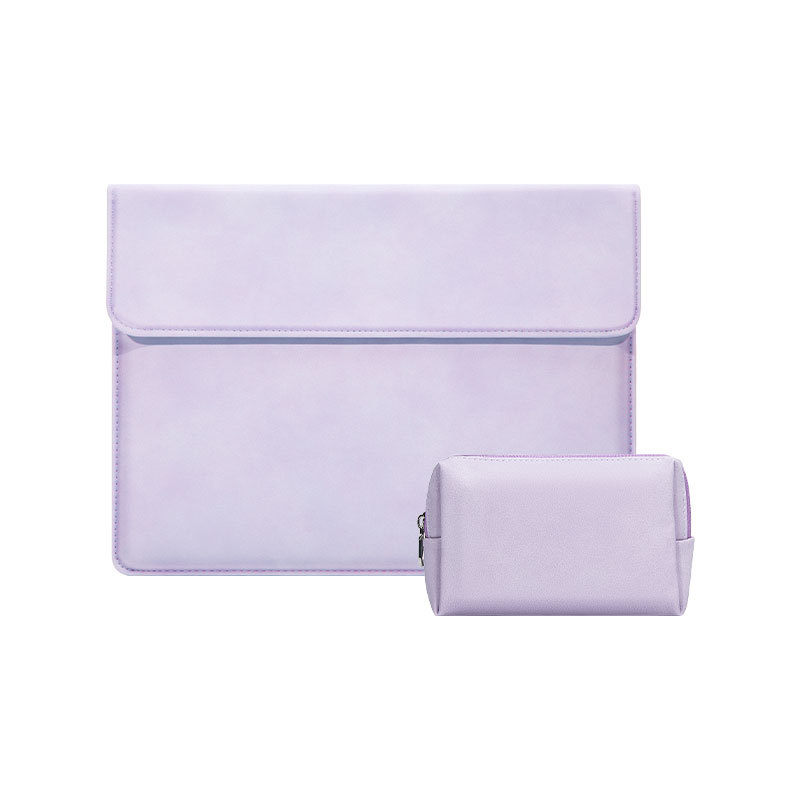 Laptop tok - PU vízálló, 2025 tavasz, városi minimalist stílus, egyszínű dizájn, uniszex