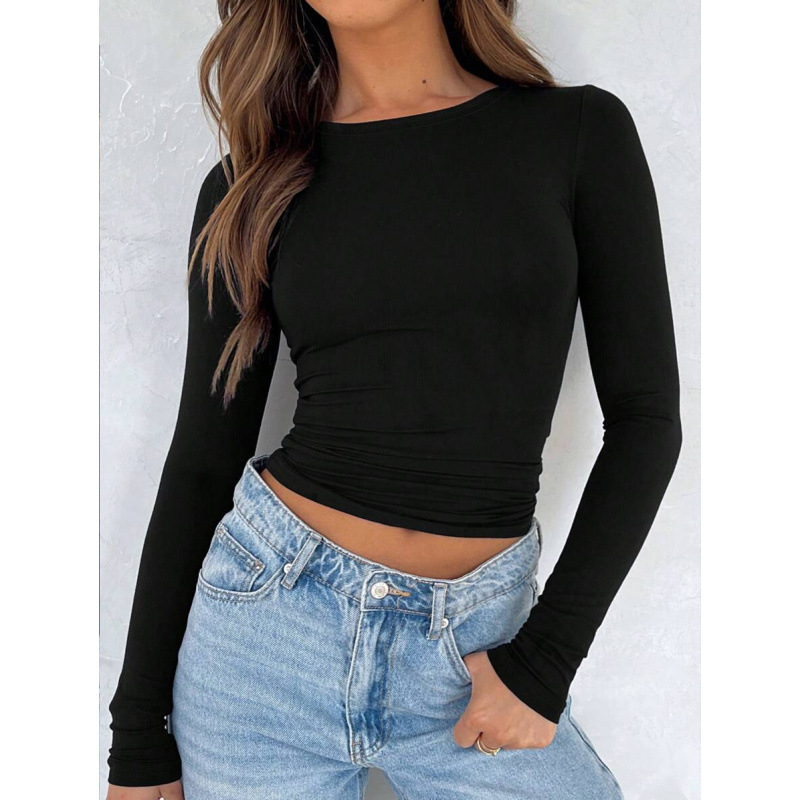 Majica - Unisex, Slim Fit, 3/4 rukava, Vlakna proteina mlijeka (Šifra sh52397267)