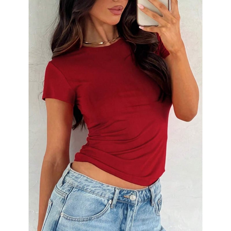 Majica - Unisex, Slim Fit, 3/4 rukava, Vlakna proteina mlijeka (Šifra sh52397267)