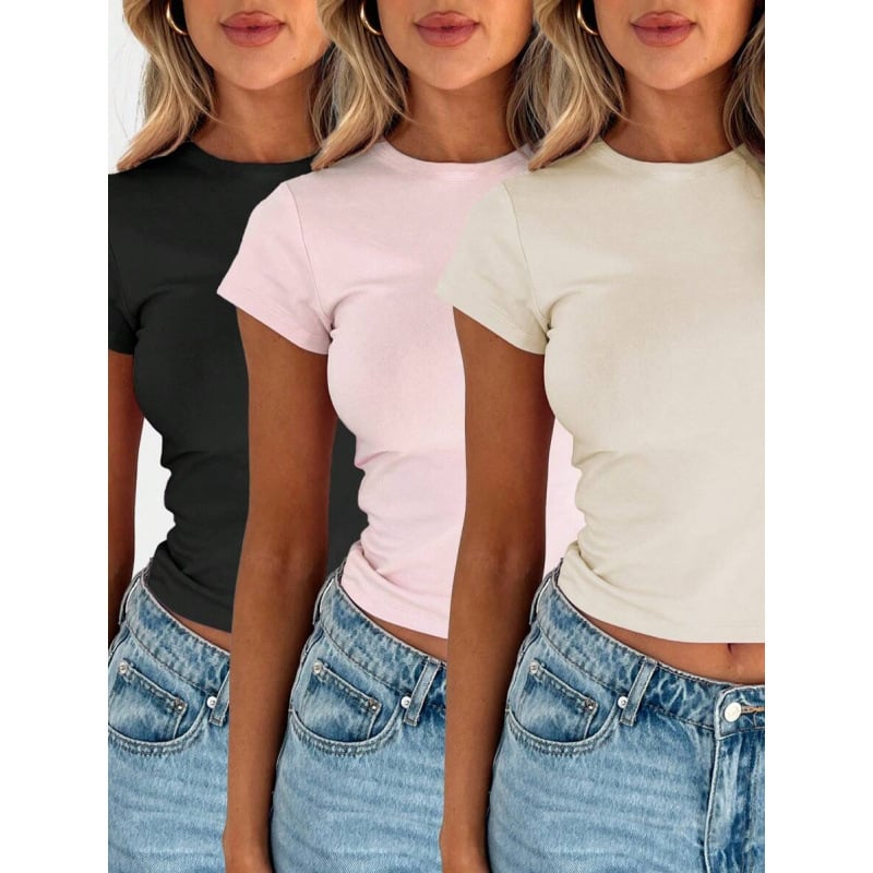 Majica - Unisex, Slim Fit, 3/4 rukava, Vlakna proteina mlijeka (Šifra sh52397267)