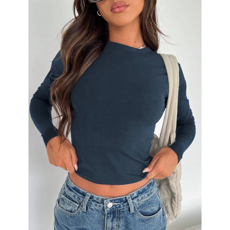 Majica - Unisex, Slim Fit, 3/4 rukava, Vlakna proteina mlijeka (Šifra sh52397267)